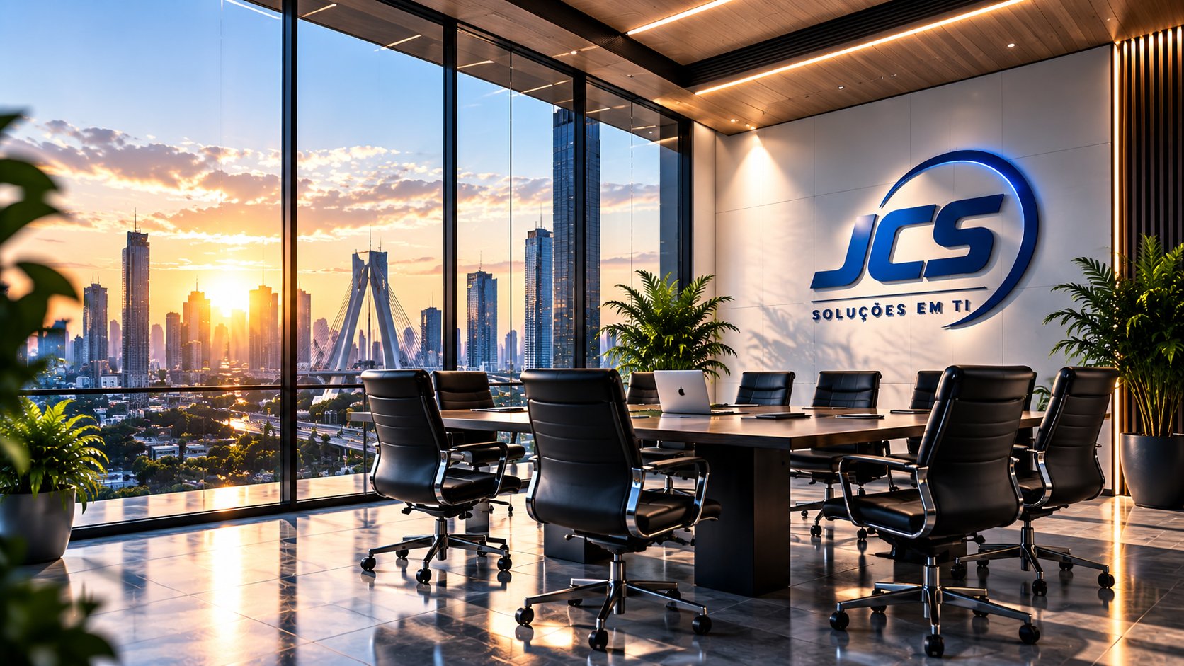 Ambiente corporativo da JCS Soluções em TI